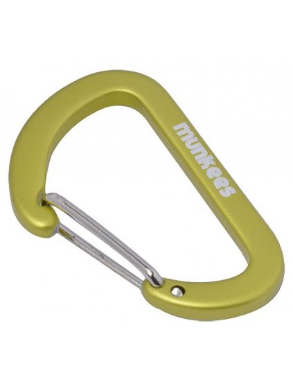 Munkees Flat Wire Gate Carabiner Ø 4 x 40 mm (2 pcs)