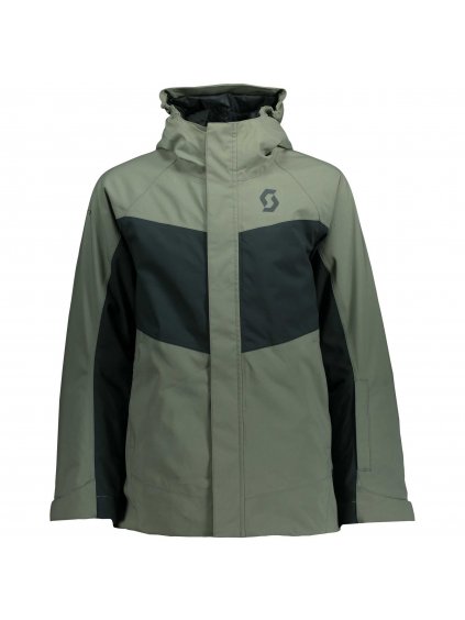 SCOTT Jacket Junior B Vertic Dryo, frost green/tree green (vzorek) (velikost M)
