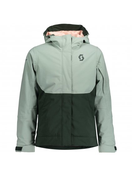 SCOTT Jacket Junior G Vertic Dryo, fog green/tree green (vzorek) (velikost M)