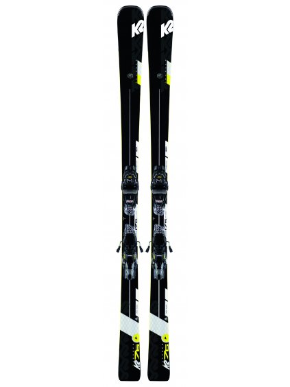 K2 CHARGER + M3 11 TCX LIGHT QUIKCLIK black - yellow SET (2019/20) - testovací lyže