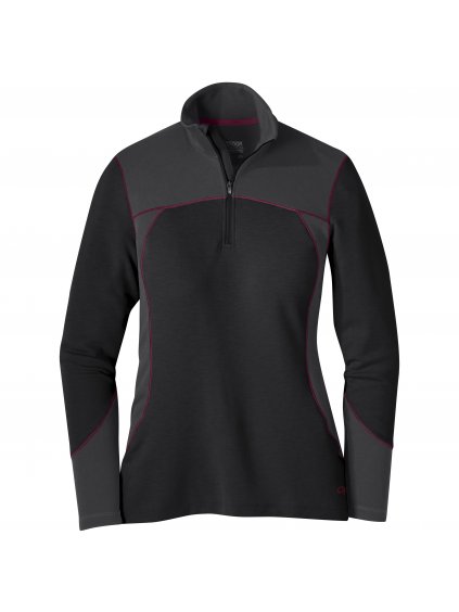 OUTDOOR RESEARCH Women's Blackridge Top 2, black/storm (velikost XS)