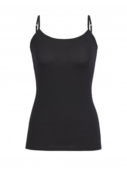 ICEBREAKER Wmns Siren Cami, Black (velikost XS)