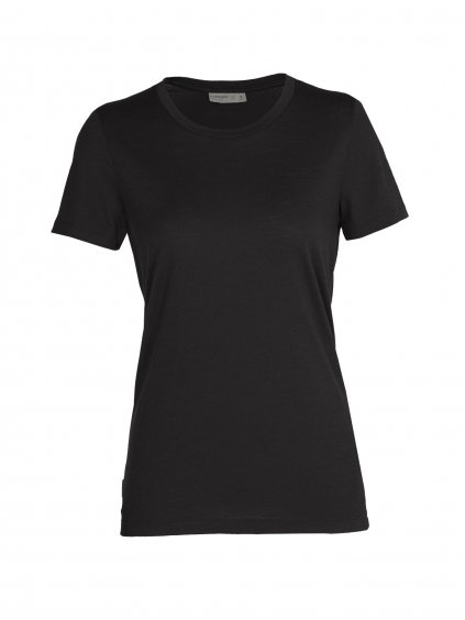 ICEBREAKER Wmns Tech Lite II SS Tee, Black (velikost XS)