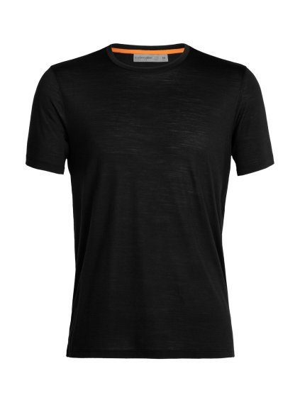 ICEBREAKER Mens Sphere II SS Tee, Black (vzorek) VZ0A56C6001M