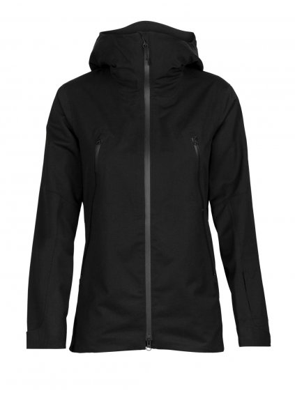 FW22 WOMEN SHELL HOODED JACKET BLACK 0A56GV001