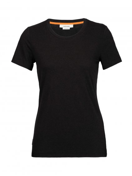 FW22 WOMEN CENTRAL CLASSIC SS TEE BLACK 0A56JY001