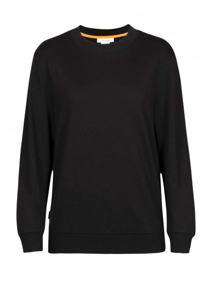 FW22 WOMEN CRUSH LS SWEATSHIRT BLACK 0A56KK001