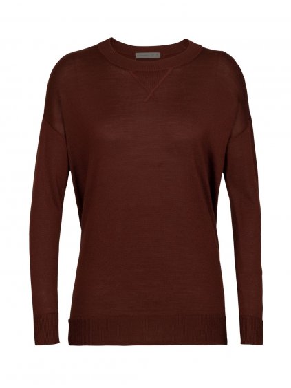 FW22 WOMEN NOVA SWEATER SWEATSHIRT ESPRESSO 104643064