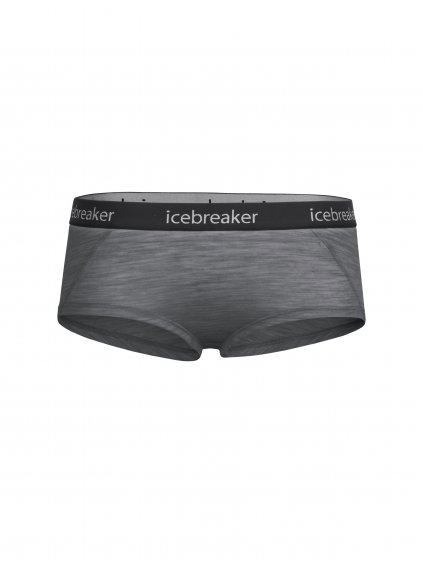 ICEBREAKER Wmns Sprite Hot Pants, Gritstone Heather (velikost XS)