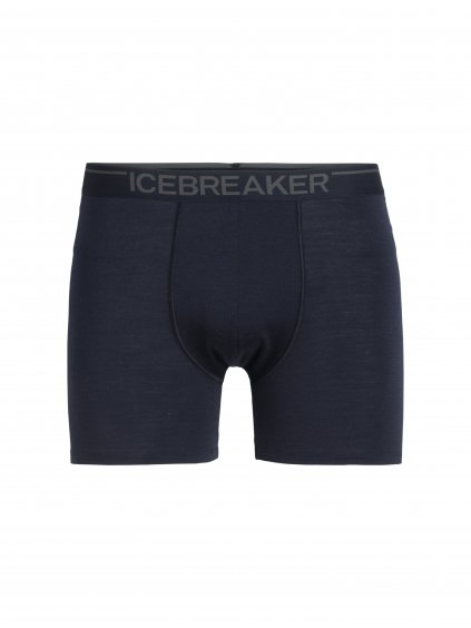 ICEBREAKER Mens Anatomica Boxers, Midnight Navy (velikost XXL)