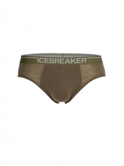 ICEBREAKER Mens Anatomica Briefs, Loden (velikost XXL)