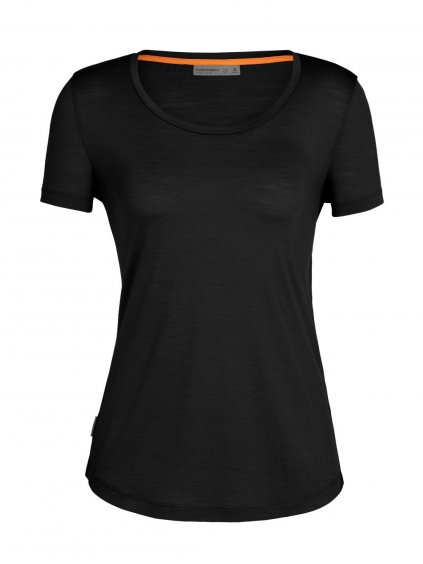 SS22 Women Sphere II SS Scoop Tee BLACK 0A56EY001 7