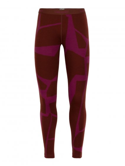 FW22 WOMEN 250 VERTEX LEGGINGS FRACTURED LANDSCAPES ESPRESSO CHERRY J 0A59KA677