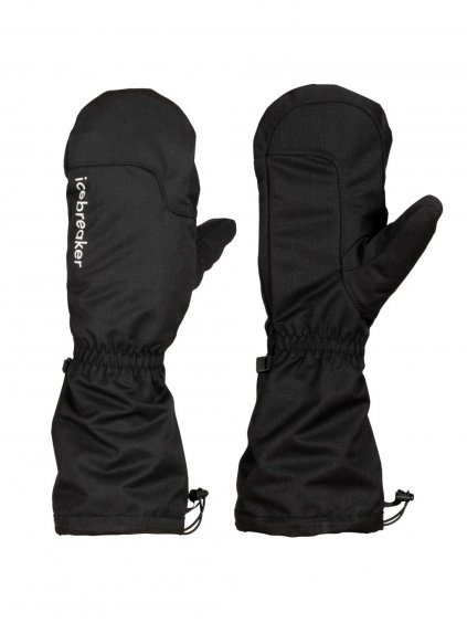 ICEBREAKER Adult MerinoLoft™ Mittens, Black/Enamel (velikost XL)