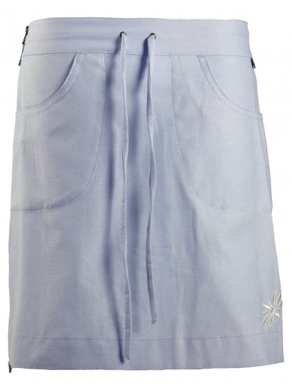 SKHOOP Letní funkční sukně Annie Short, blue denim (velikost XL)