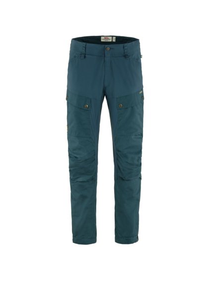 FJÄLLRÄVEN Keb Trousers M Long, Mountain Blue/Mountain Blue