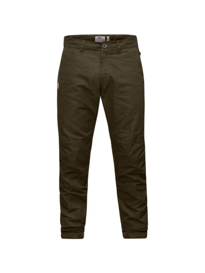 FJÄLLRÄVEN Sormland Tappered Winter Trousers M, Dark Olive