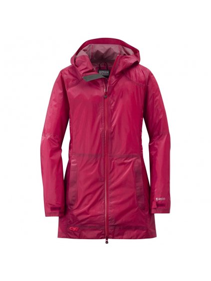 Outdoor Research Women's Helium Traveler Jacket, scarlet