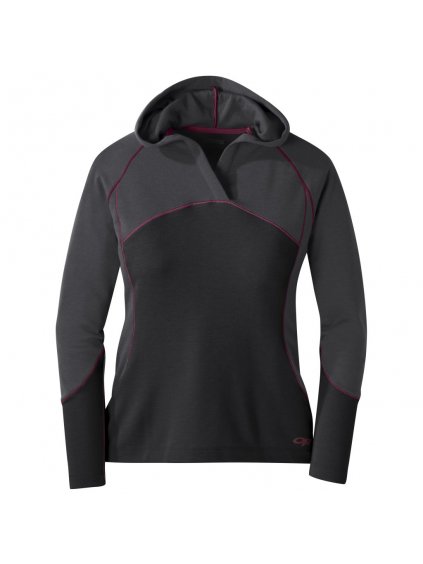 Outdoor Research Women's Blackridge Hoody, black/storm