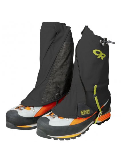 Outdoor Research Men's Endurance Gaiters, black/lemong