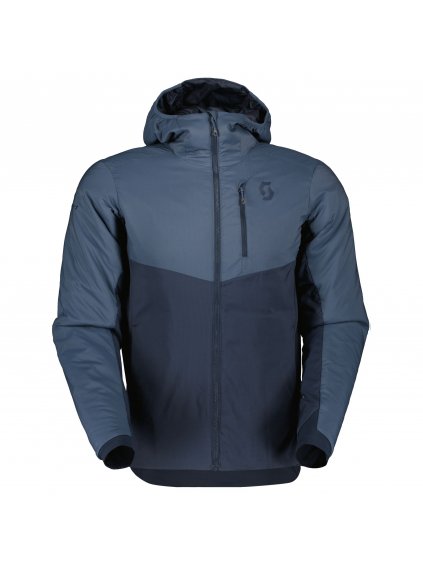 SCOTT Hoody M's Insuloft Light, Metal Blue/Dark Blue (vzorek)