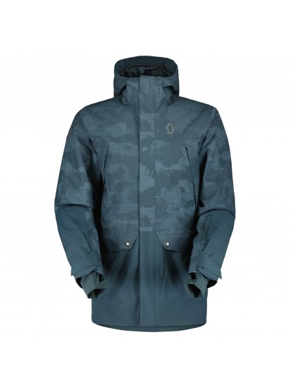 SCOTT Jacket M's Ultimate Dryo plus, Aruba Green Print (vzorek)