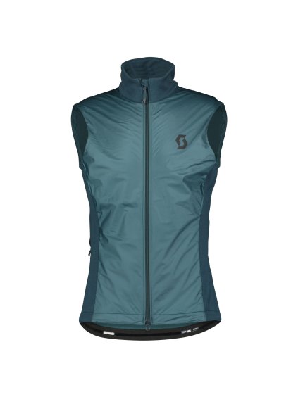 SCOTT Vest M's Gravel Warm Merino, Aruba Green (vzorek)