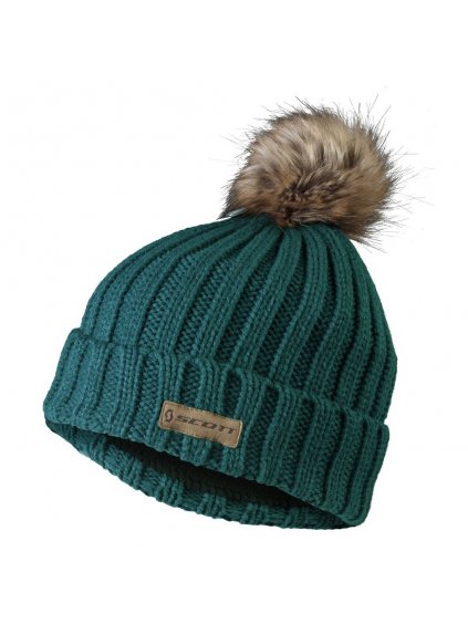 SCOTT Beanie W's MTN 60, spruce geen (vzorek)