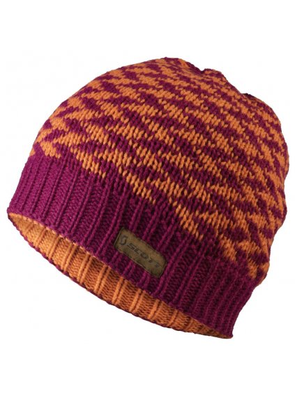 SCOTT Beanie W's MTN 40, san pu/or cr (vzorek)