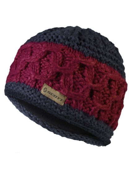 SCOTT Beanie W's MTN 50, bl nig/sa pu (vzorek)