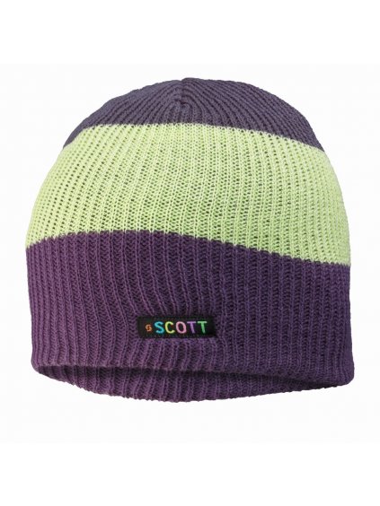 SCOTT Beanie Jr Folly, blb ple/y sw (vzorek)