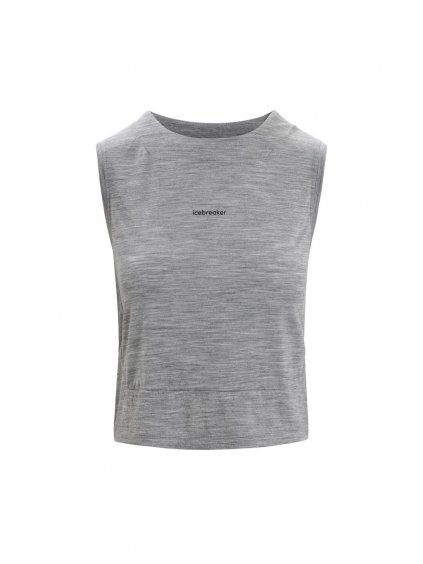 ICEBREAKER Wmns ZoneKnit™ Tank, Metro Heather