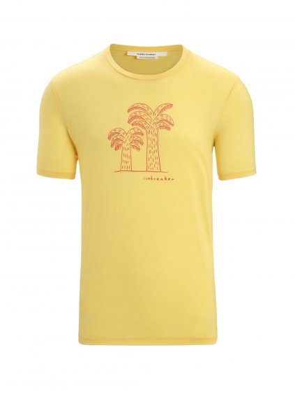 ICEBREAKER Mens Tech Lite II SS Tee Giant Ferns, Summer