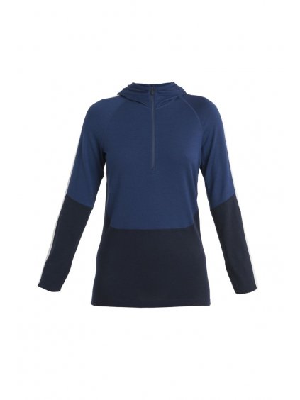 FW23 Women Merino 200 Sonebula LS Half Zip Hood 0a56sw090 1