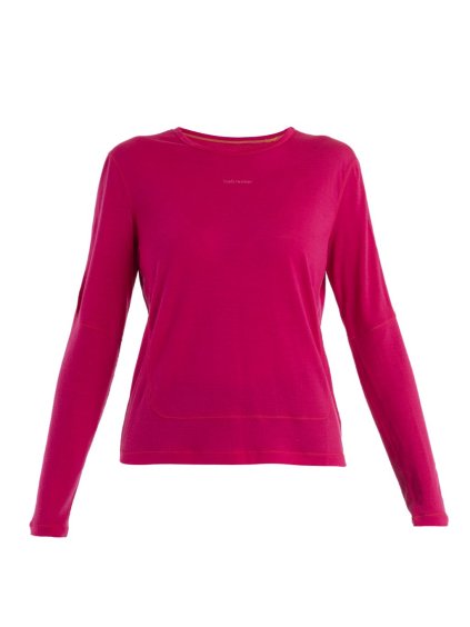 FW23 Women Merino 125 ZoneKnit TM Energy Wind LS T Shirt 0A56SO851 FRONT