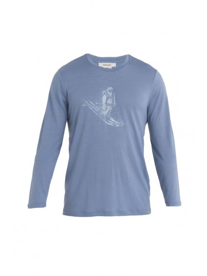 FW23 Men Tech Lite II LS Tee Skiing Yeti 0a56ky885 1