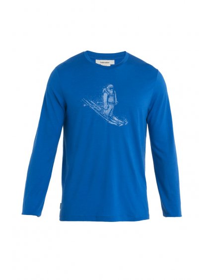 FW23 Men Tech Lite II LS Tee Skiing Yeti 0a56ky580 1