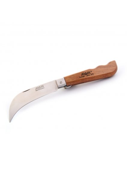 MAM 2070 Zavírací houbařský nůž s pojistkou - bubinga, 9 cm