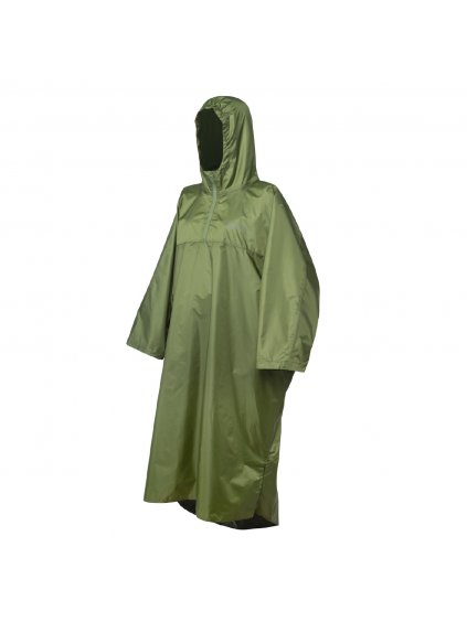 TREKMATES Pláštěnka Deluxe Poncho zelená