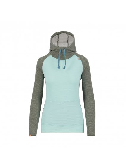 KARPOS Camoscio W Hoodie, Aqua Sky/Thyme (vzorek)