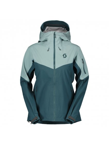 SCOTT Jacket W's Explorair 3L, Northern Mint Green/Aruba Green (vzorek)