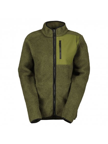 SCOTT Jacket M's Defined Heritage Pile, Fir Green (vzorek)