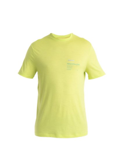 SS24 Men Merino 150 Tech Lite III SS Tee Natural Run Club 2.0 0A56WOA89 1