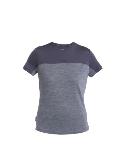 SS24 Women Merino 125 Cool Lite TM Sphere III SS Tee Colour Block 0A56XY00N 1