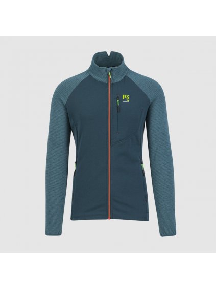 KARPOS M Pizz. Evo Full Zip Fleece, Dark Sea/Balsam