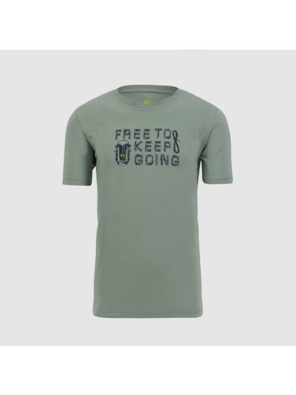 KARPOS M Crocus T-Shirt, Sea Spray
