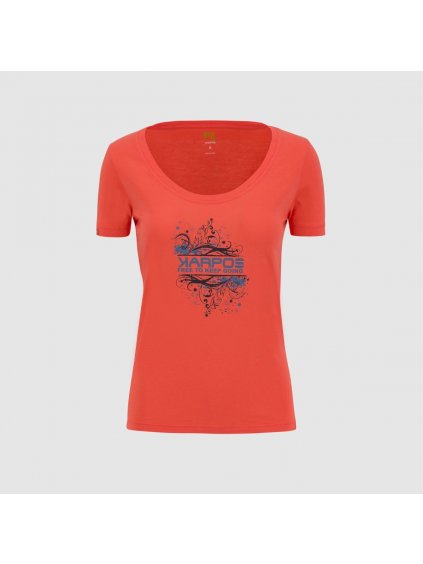 KARPOS W Crocus T-Shirt, Hot Coral