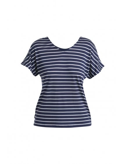 SS24 Women Merino Drayden ReversiblE SS Top Stripe 0A56ZW329 1