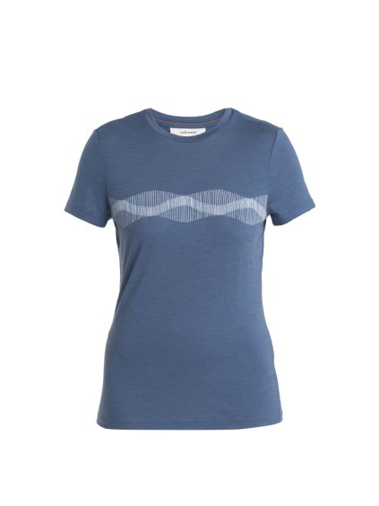 SS24 Women Merino 150 Tech Lite III SS Tee Mountain Lines 0A56YIA76 1