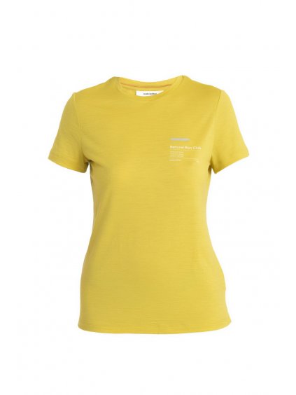 SS24 Women Merino 150 Tech Lite III SS Tee Natural Run Club 2.0 0A56YHA86 1